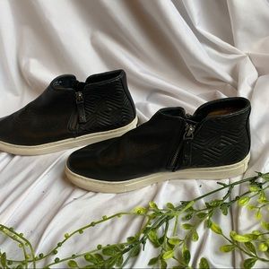 Trask High Top Leather Women’s Size 8 Tennis Shoes